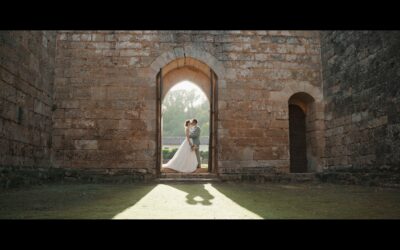 Mariage Océane & Aymerick à l’Abbaye du Pin : leur film